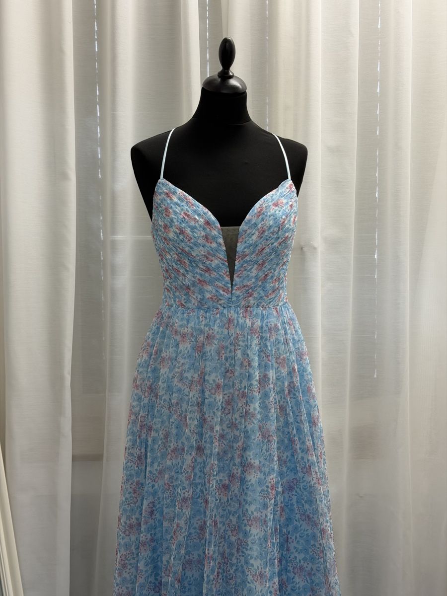 Vestiti: Blaues Maxikleid mit Blumenmuster - Größe 34 – Nuovo e nell'imballaggio originale da Schlatt ZH venduto da xhesiesi 1