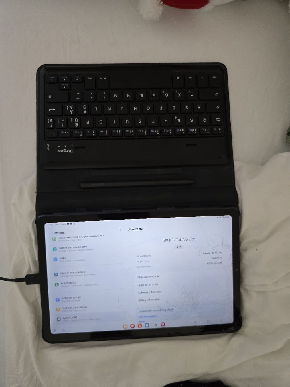 Samsung Tablet PC: Samsung Galaxy Tab S6 Lite – Gebraucht aus Suhr von Ptriple6 6