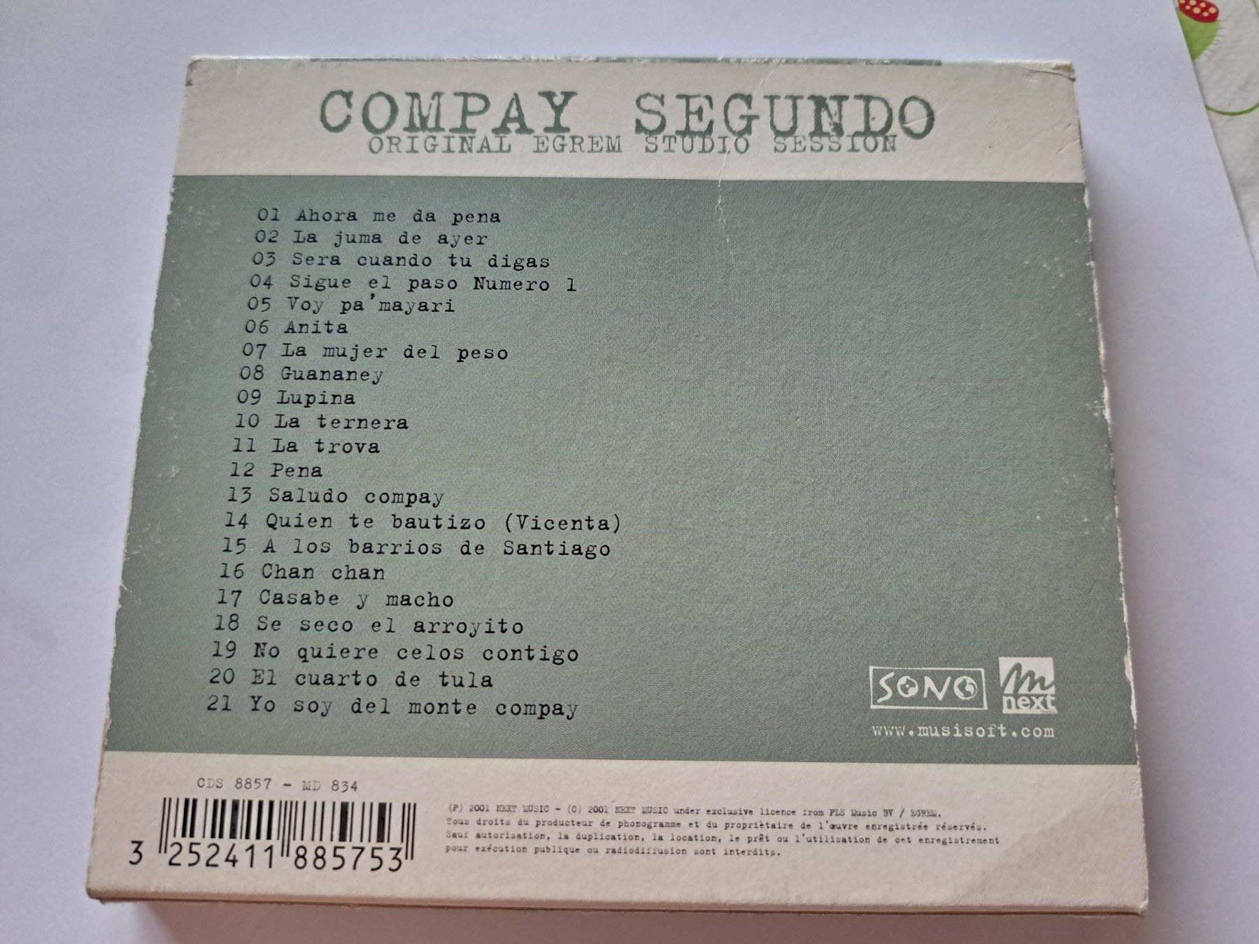 CD: Cd Compay Segundo  - Original Egrem Studio session – Usato da Pully venduto da bro_n52j 1