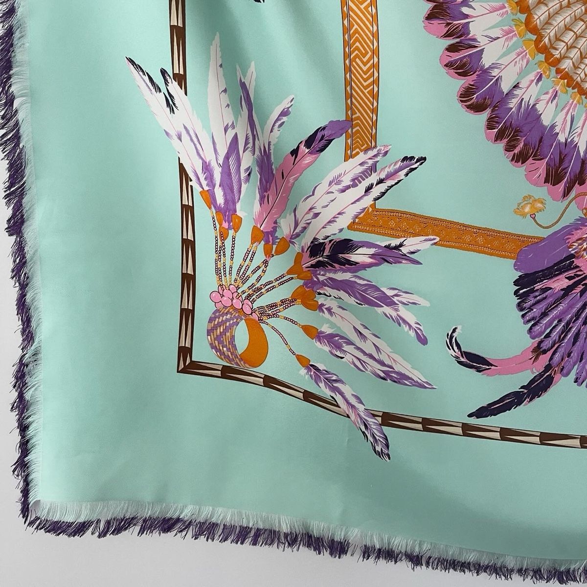 Foulard & Sciarpe: ANNI CARLSSON Silk Scarf – Nuovo (secondo la descrizione) da Emmen venduto da Avviivva_Com2023 6