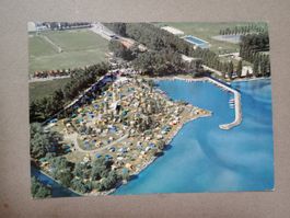 Yverdon Waadt Camping Schwimmbad Flugaufnahme