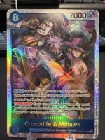 One Piece Karte: Crocodile & Mihawk 