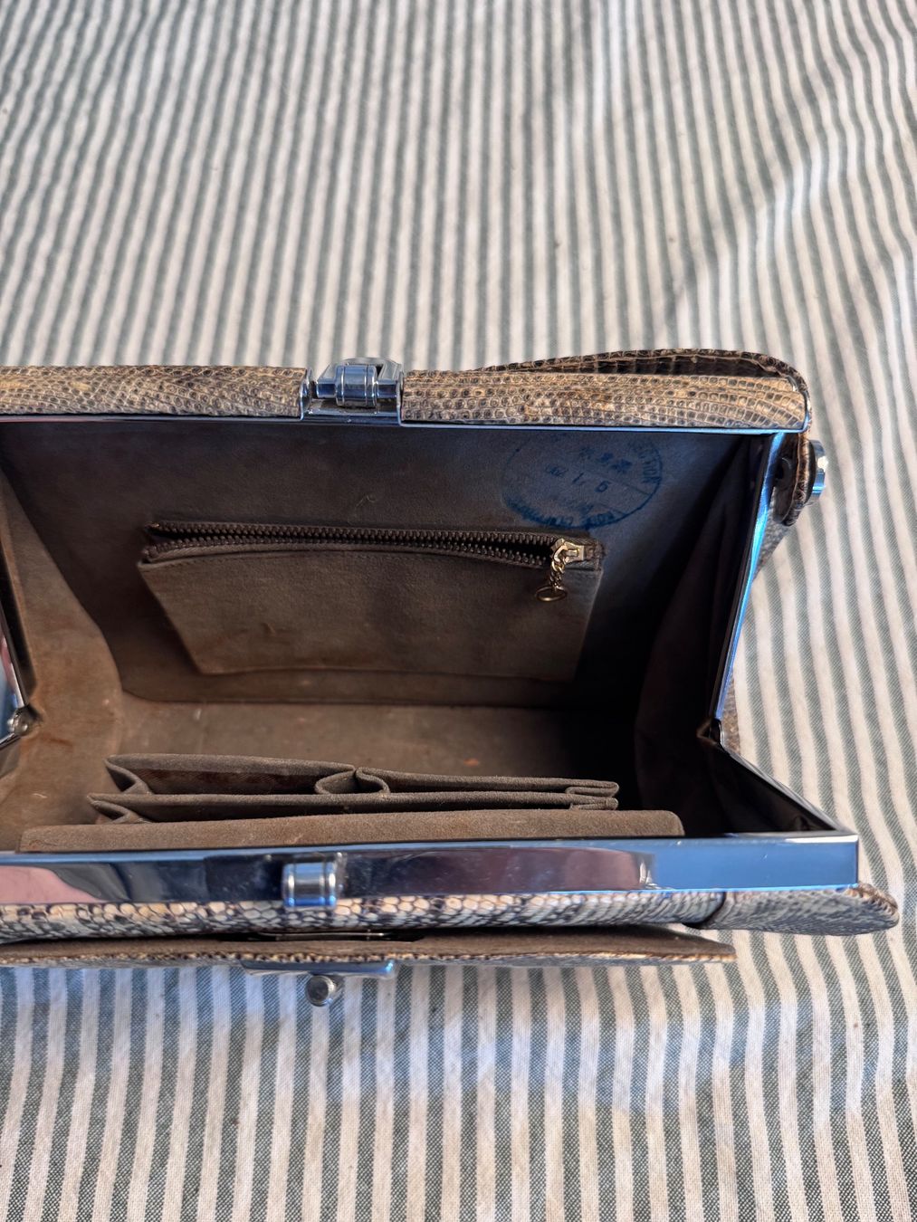 Borse da donna: Vintage Schlangenleder Tasche – Usato da Kriens venduto da saintstone 4