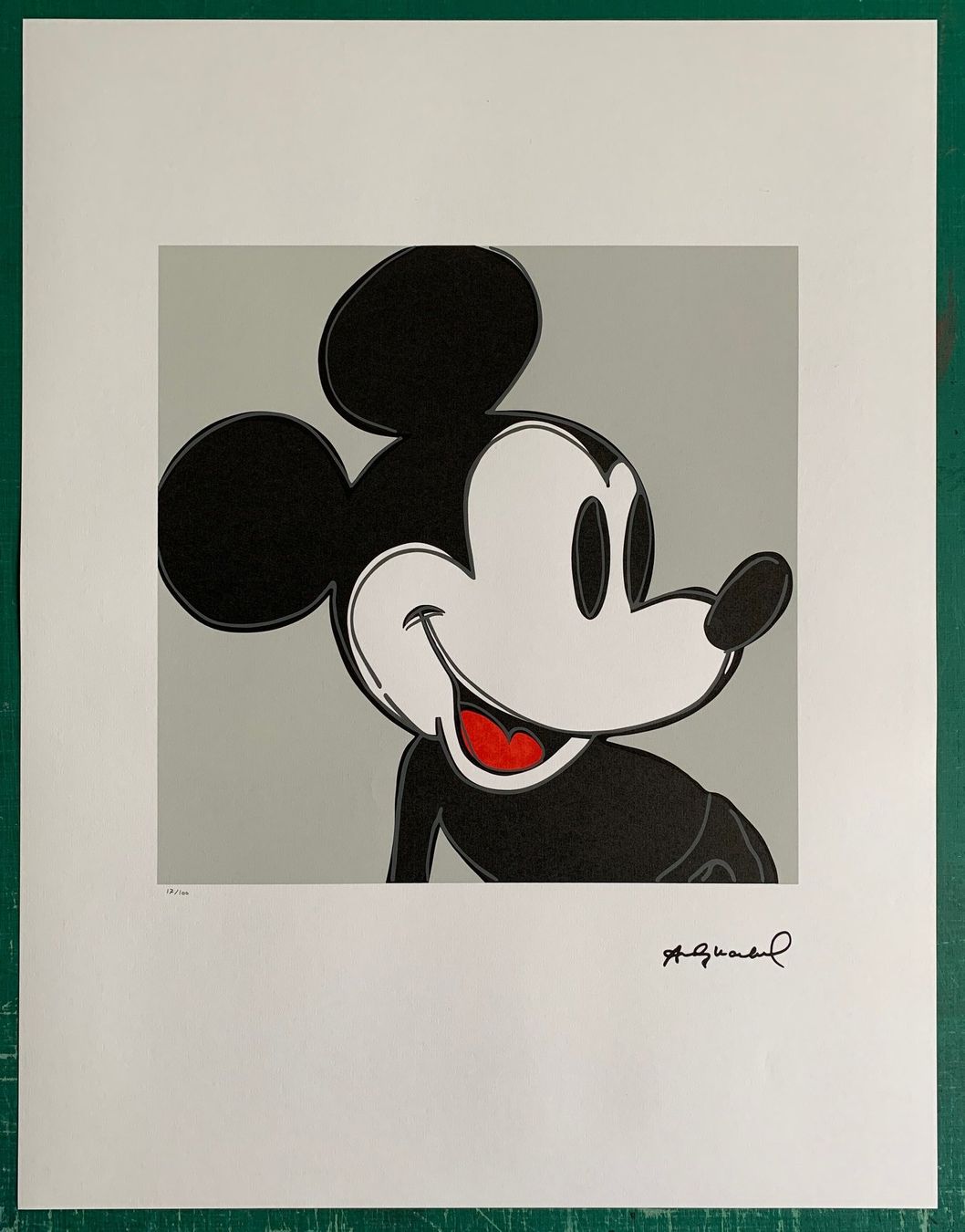 Foto & Immagini: Andy Warhol - Mickey Mouse 17/100 – Nuovo e nell'imballaggio originale da Adligenswil venduto da O_D_E_O_N 1