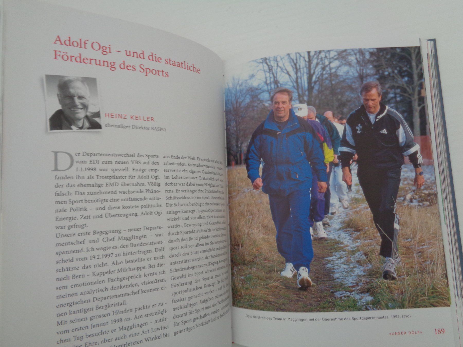 Bücher: Unser Dölf - Adolf Ogi alt Bundesrat – Gebraucht aus Chur von omonia 8