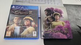 Shenmue III 3 + Steelbook -  PS4 Game  Neu OVP