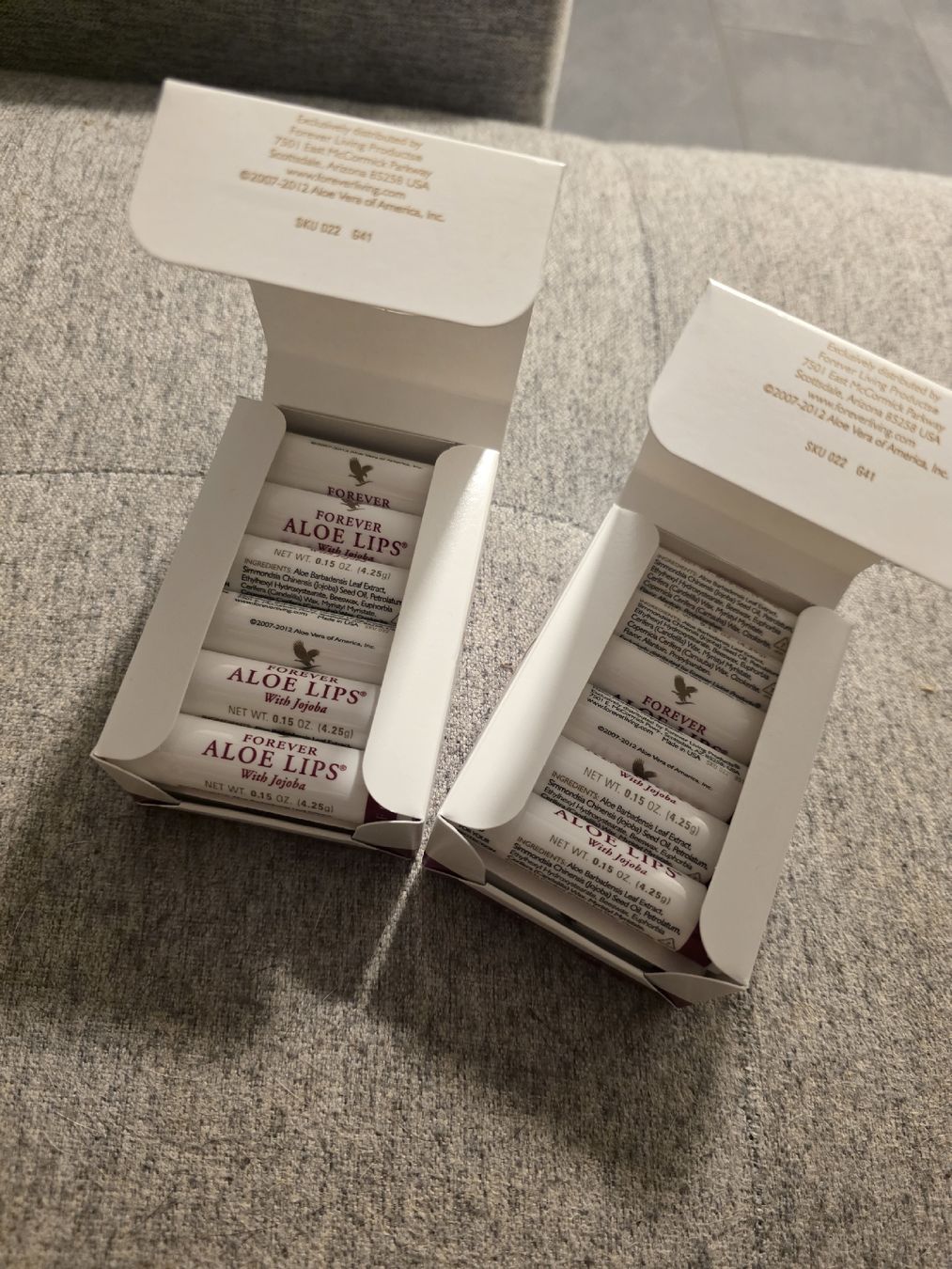 Cura del viso: Forever Aloe Lips 2x Packung Neu – Nuovo e nell'imballaggio originale da Oberbuchsiten venduto da imsaracolangelo 1