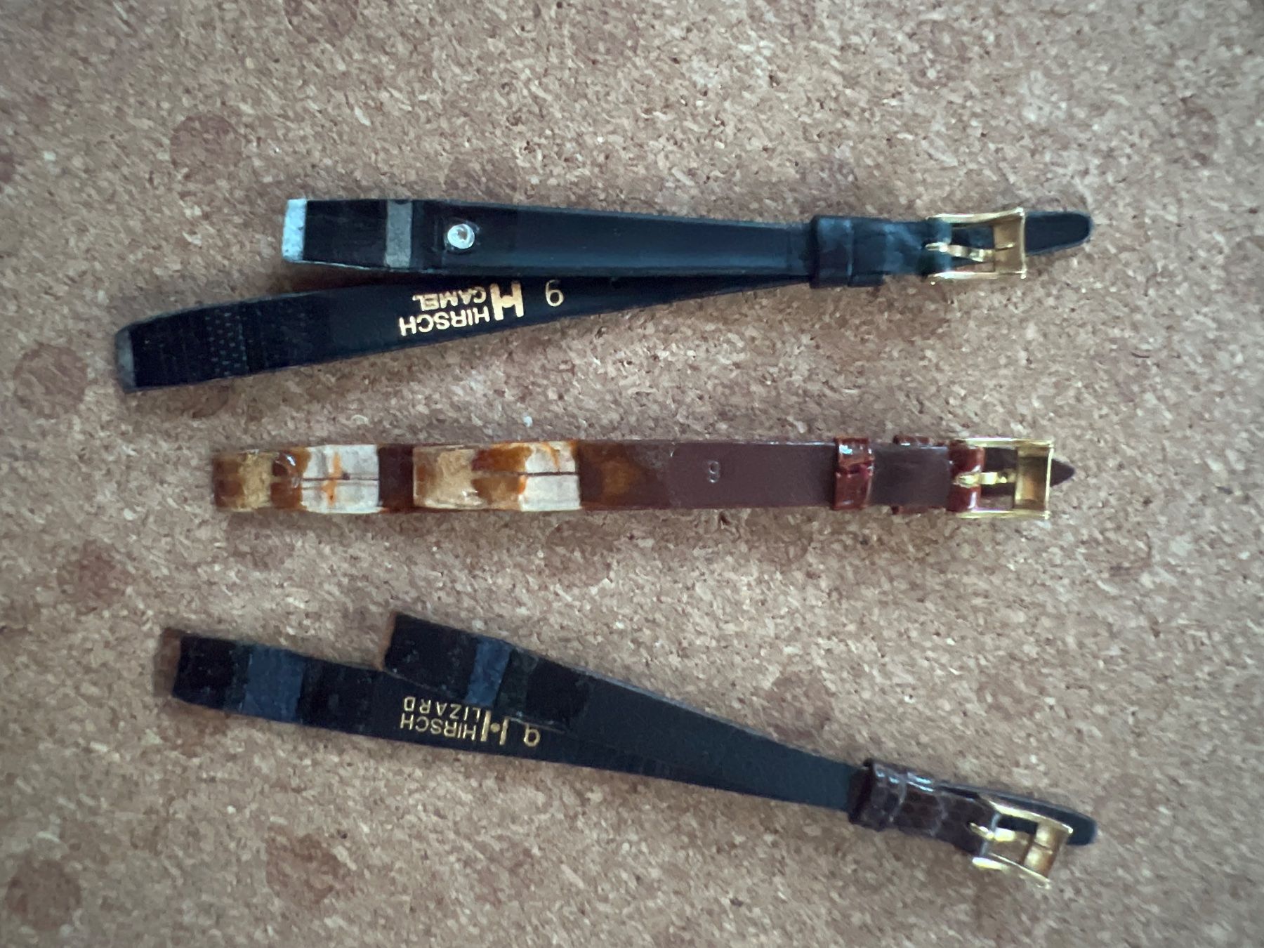 Bracelets: Uhrenarmband Hirsch – Neuf (Voir description) à Lichtensteig par 0.50mark 1
