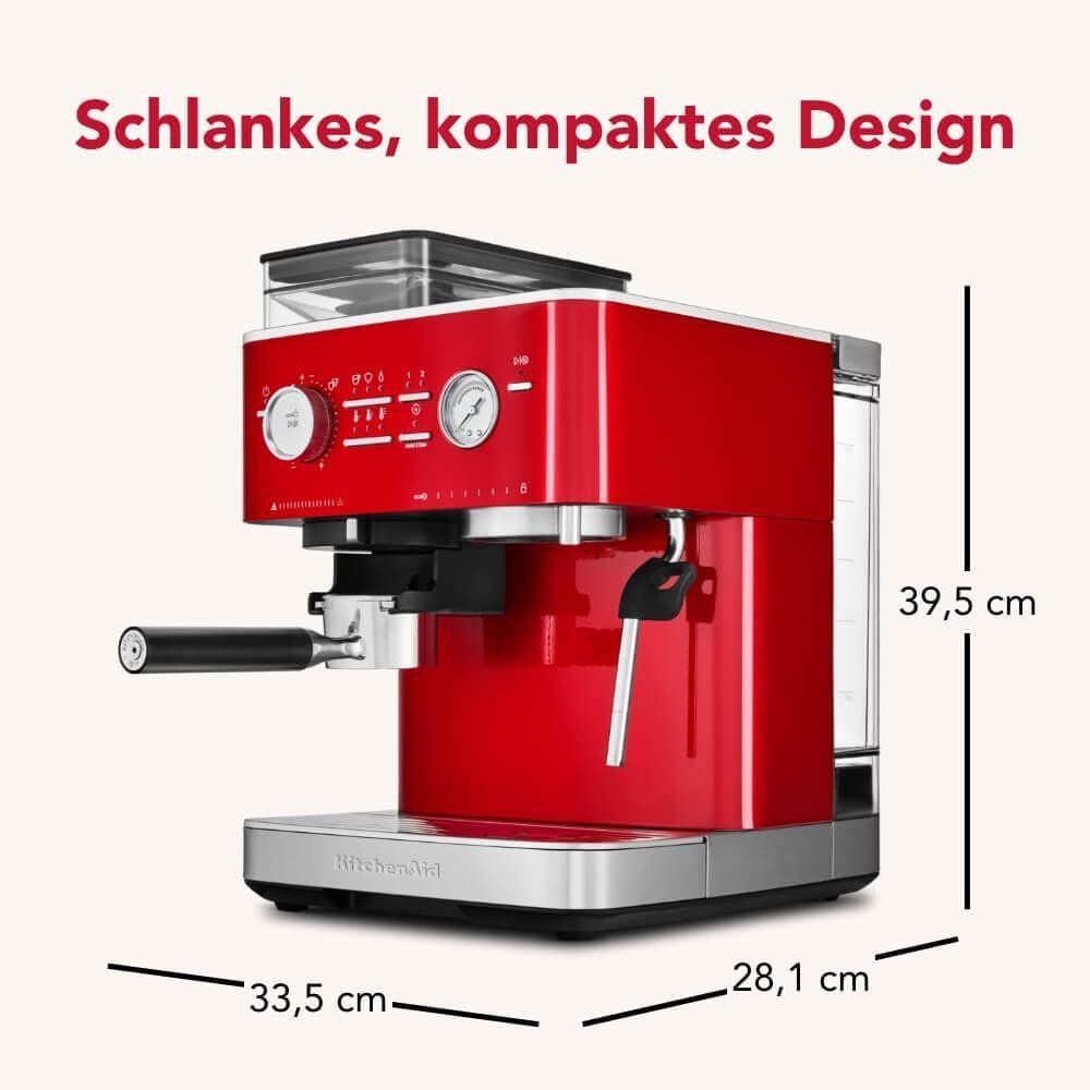 Kitchenaid Macchine per caffè & Macchine per espresso: KitchenAid Halbautomatische Espressomaschine mit Mahlwerk – Nuovo (secondo la descrizione) da Kägiswil venduto da nick333 1