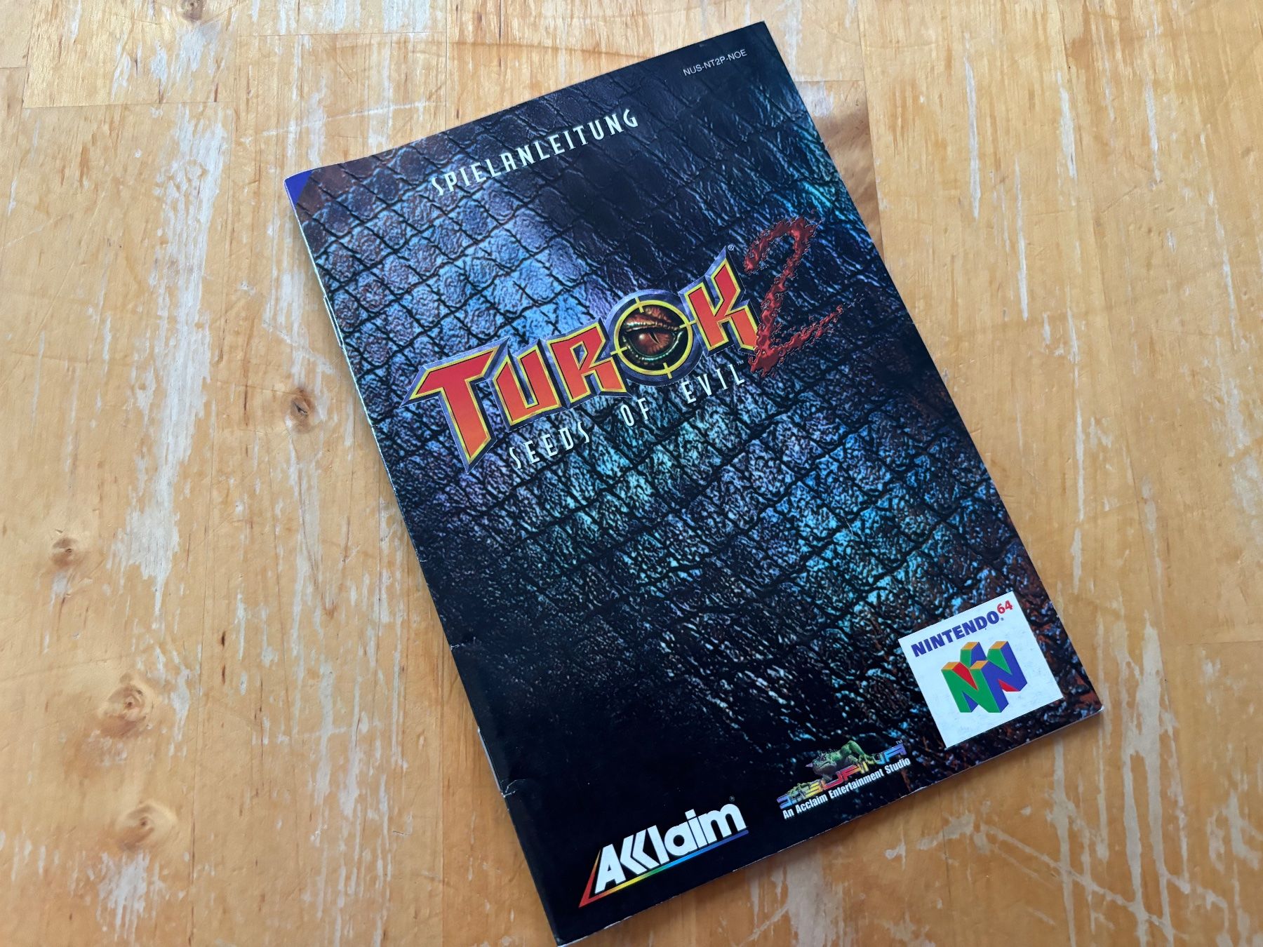 Giochi: Anleitung Turok 2 (Deutsch) – Usato da Frenkendorf venduto da gelbeZinnie