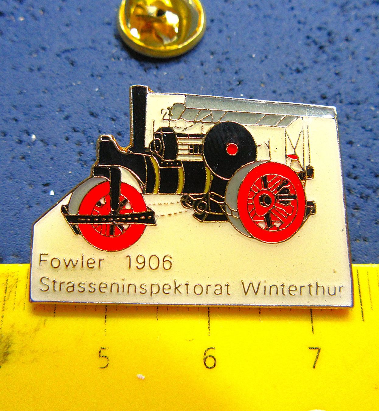 Swiss Placchette & Badge: DAMPFWALZE PIN WINTERTHUR ZH – Usato da Ettingen venduto da Hausi4711