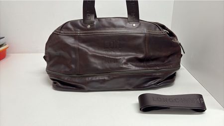 Longchamp Reisetasche Leder braun gebraucht