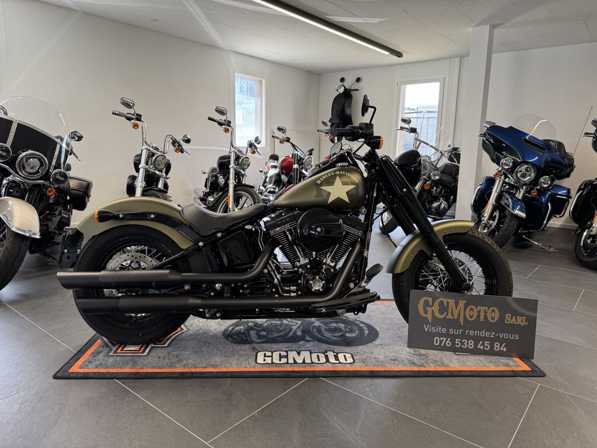 Harley-Davidson Chopper: Harley Davidson Slim FLSS 110 Softail LEASING POSSIBLE – Usato da Echallens venduto da HD90 3