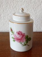 Fürstenberg Teedose mit Korkverschluss Rote Rose 02171 Rar