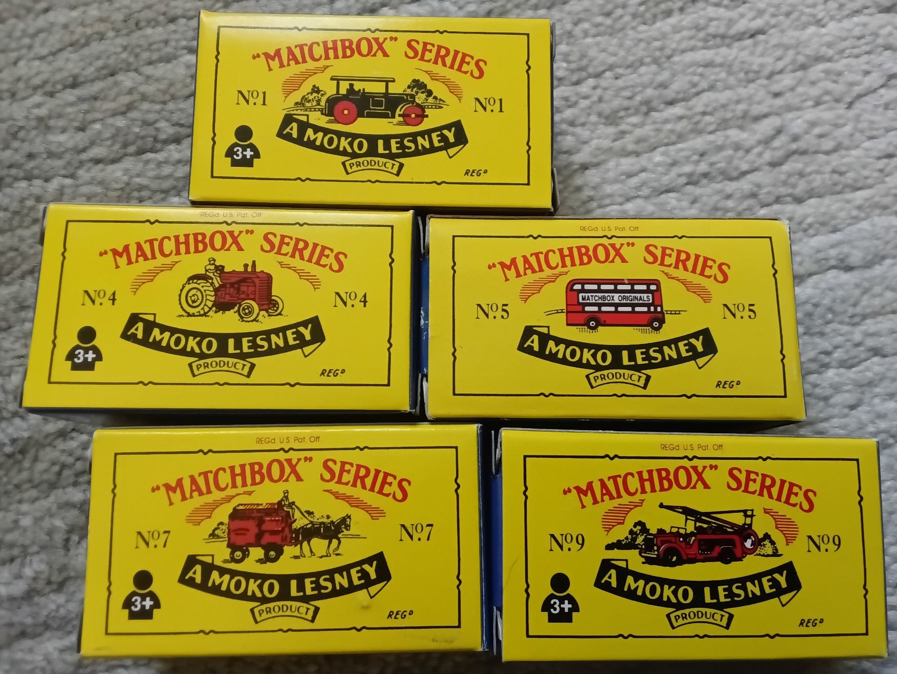 Matchbox Series - Die Cast Repro Set - 5 Stück! (Neu und ...