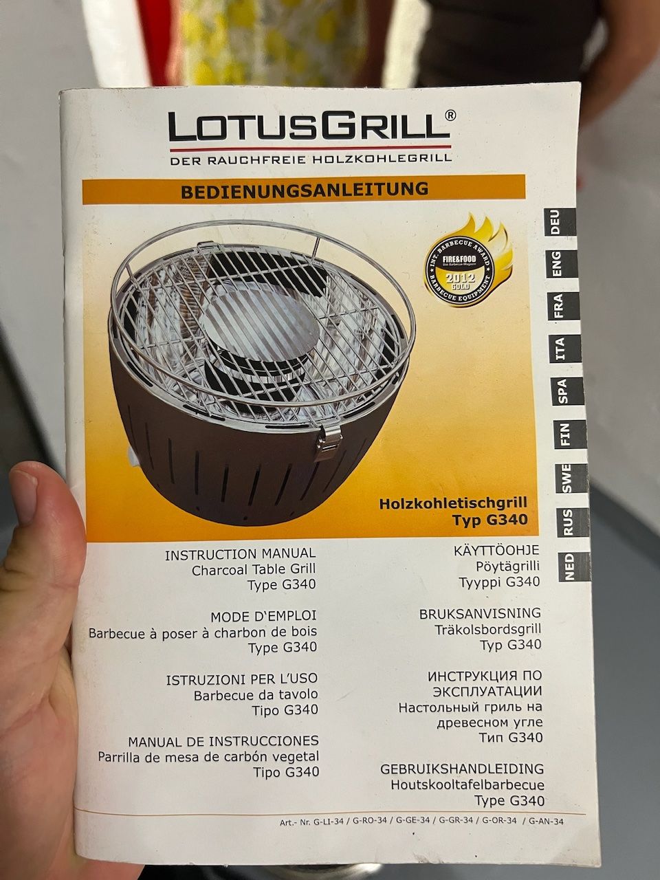 Lotusgrill Grills: Lotus Tischgrill G340 – Gebraucht aus Bern von bie_69jd 1