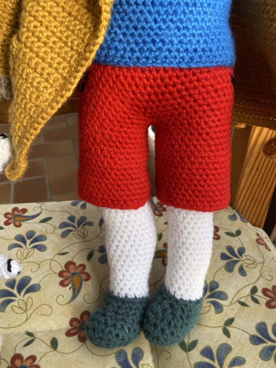 Fumetti: Tim und Struppi, handgestrickt – Nuovo (secondo la descrizione) da Effretikon venduto da marcelmaxime 3