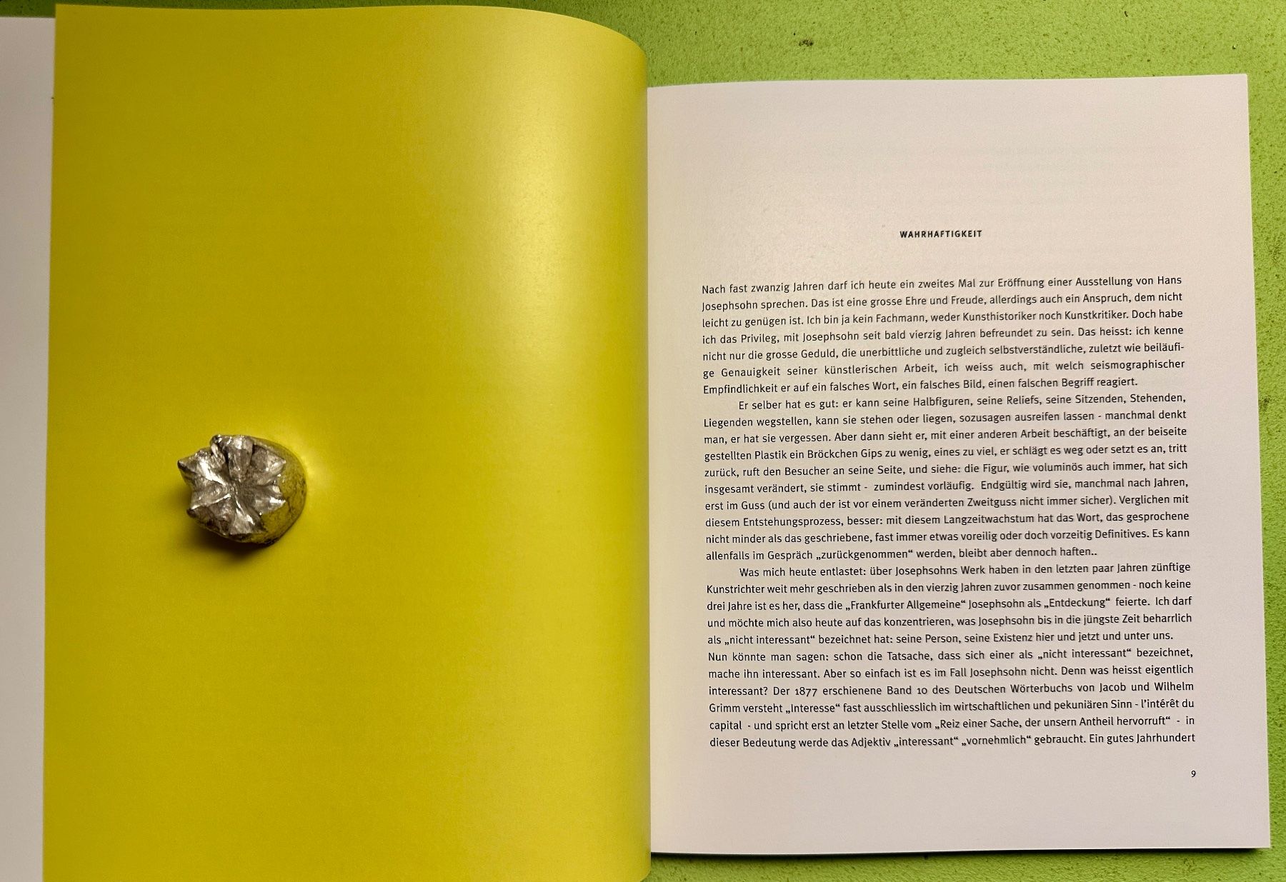 Libri: Hans Josephson: Bilder einer Ausstellung. – Nuovo (secondo la descrizione) da Zürich venduto da allp 3