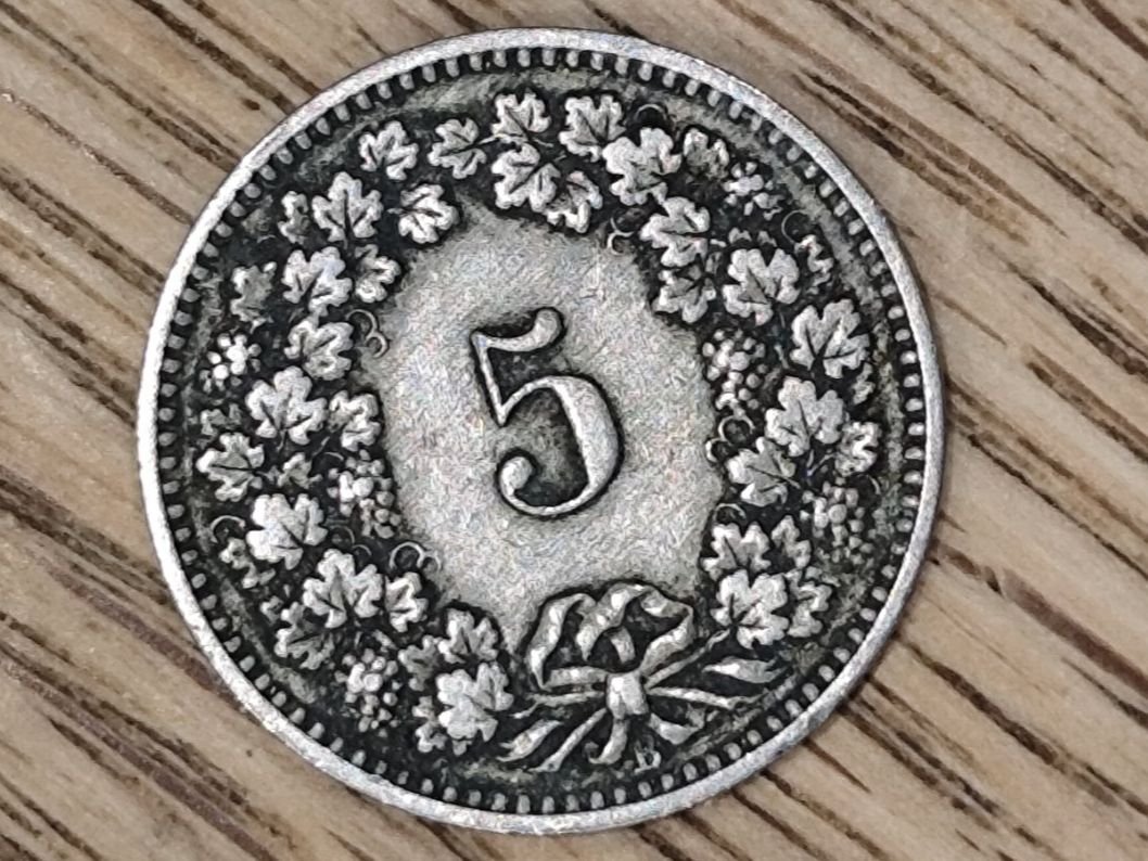 Tutti le monete: ==> 5Rp 1887 s+ <== – Usato da Bern venduto da b.man_is_back 3