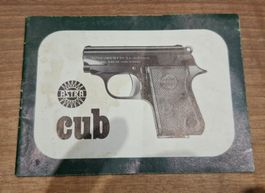 Bedienungsanleitung Astra Cub 6.35mm guter Zustand