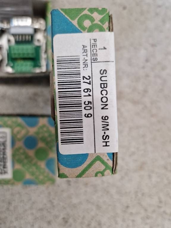Phoenix Contact Elektronikbauteile: DSub 9 Stecker – Neu und originalverpackt aus Bülach von Myflomi