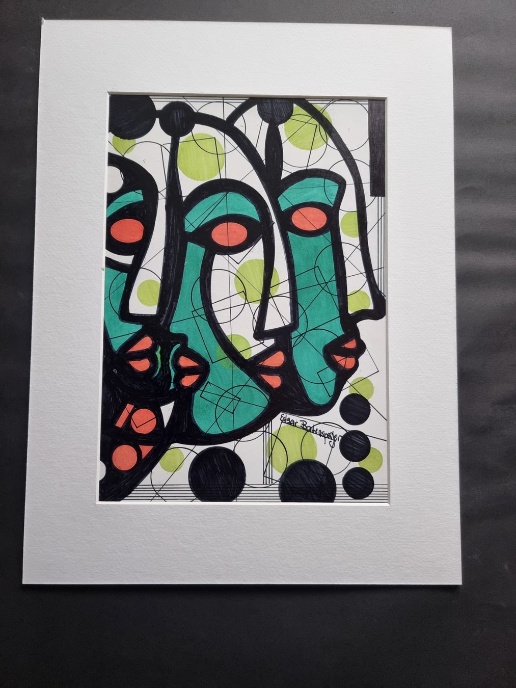 Dipinti: EDGAR BALTENSPERGER ORIGINAL MISCHTECHNIK SIGNIERT – Usato da Gersau venduto da grafik-kunst 1