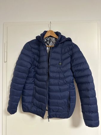 Heizbare Daunenjacke Grösse M
