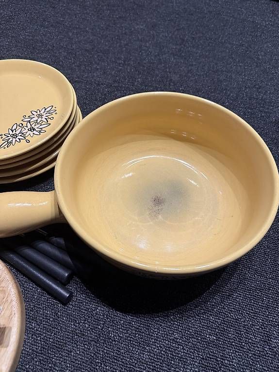 Set di piatti: Fondue Set – Usato da Hütten venduto da Mber80 2
