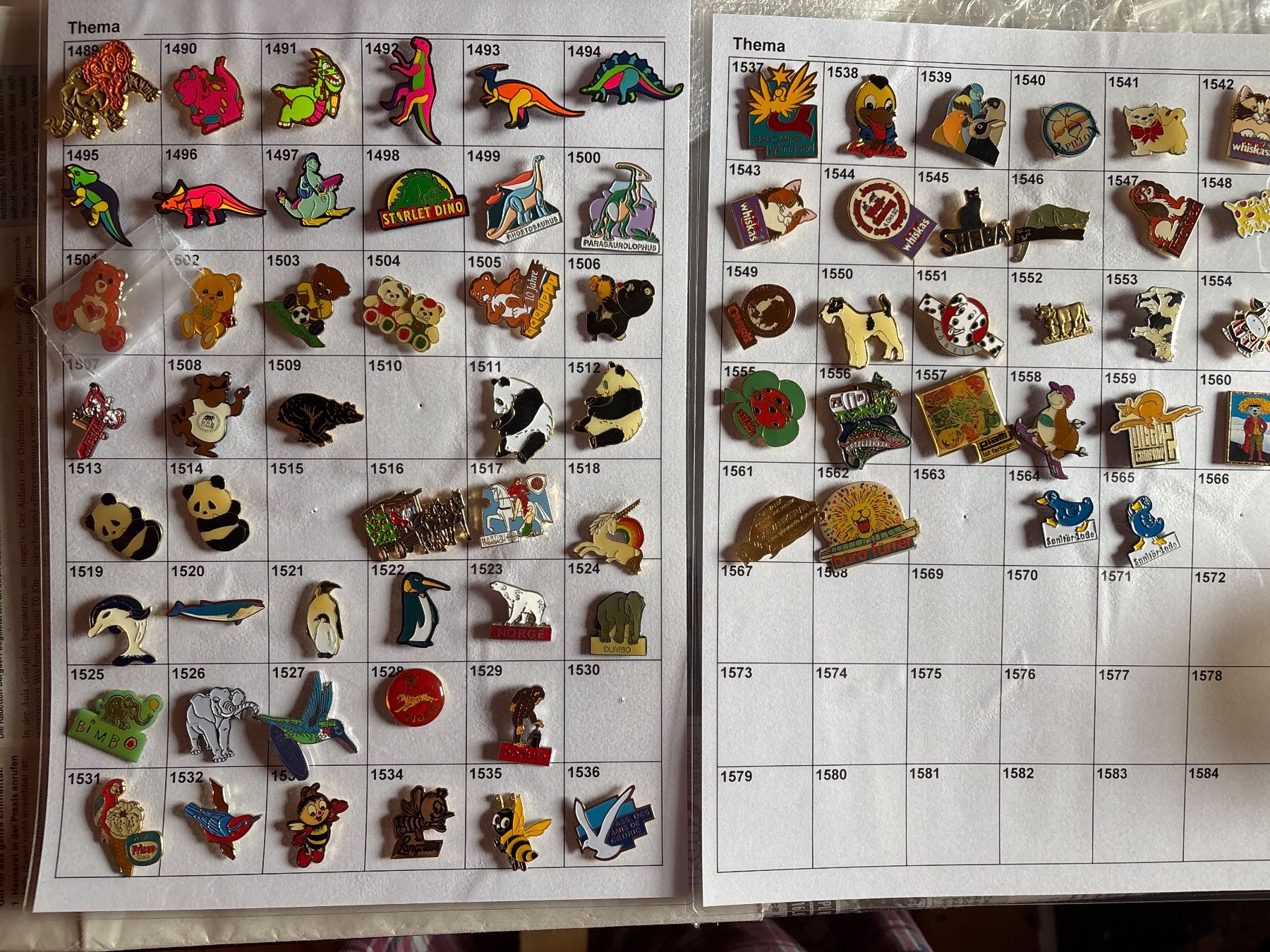 Placchette & Badge: Pins Tiere – Usato da Lützelflüh-Goldbach venduto da NicoleL.