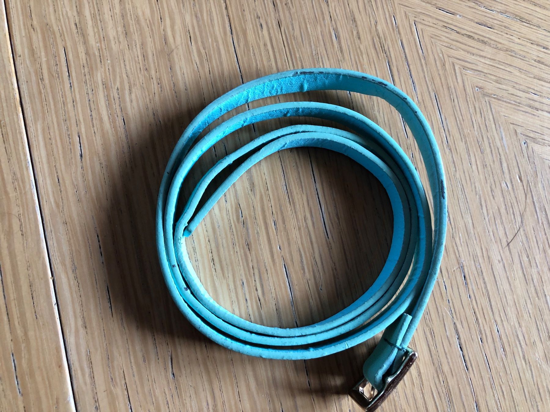 Cinture: Damen - Gürtel schmal mintgrün – Usato da Schübelbach venduto da Dolly990_2