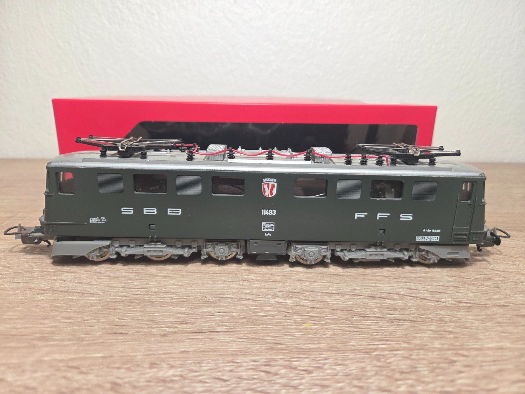 Lima Modellini di ferrovie: Lima 11493 E-Lok SBB H0 – Usato da St-Aubin-Sauges venduto da Lo_Go