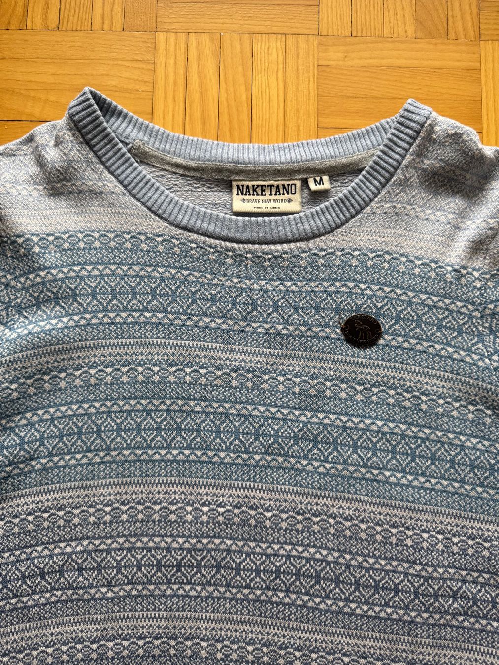 Naketano Maglioni & Felpe: Pullover Naketano blau gemustert M – Usato da Luzern venduto da kun_2nm8 2