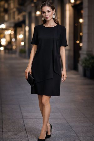 STRENESSE Etui-Kleid Schwarz Gr.34