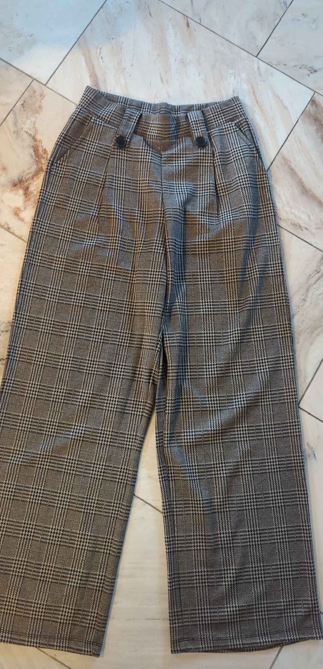 Only Pantaloni: Elegante Culotte Hose mit Karomuster - Only. Grösse M – Nuovo (secondo la descrizione) da Neuheim venduto da sh0_gbz7