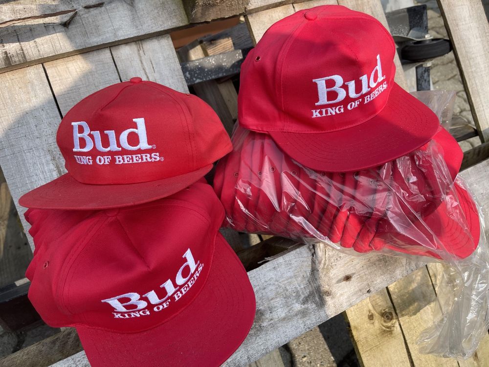 24 BUD / BUDWEISER Cap, Vintage Style, wie neu, Top Zustand! (Neu ...