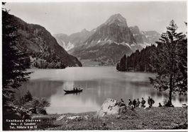 Gasthaus Obersee, Bes. J. Landolt Näfels, Werbekarte um 1935