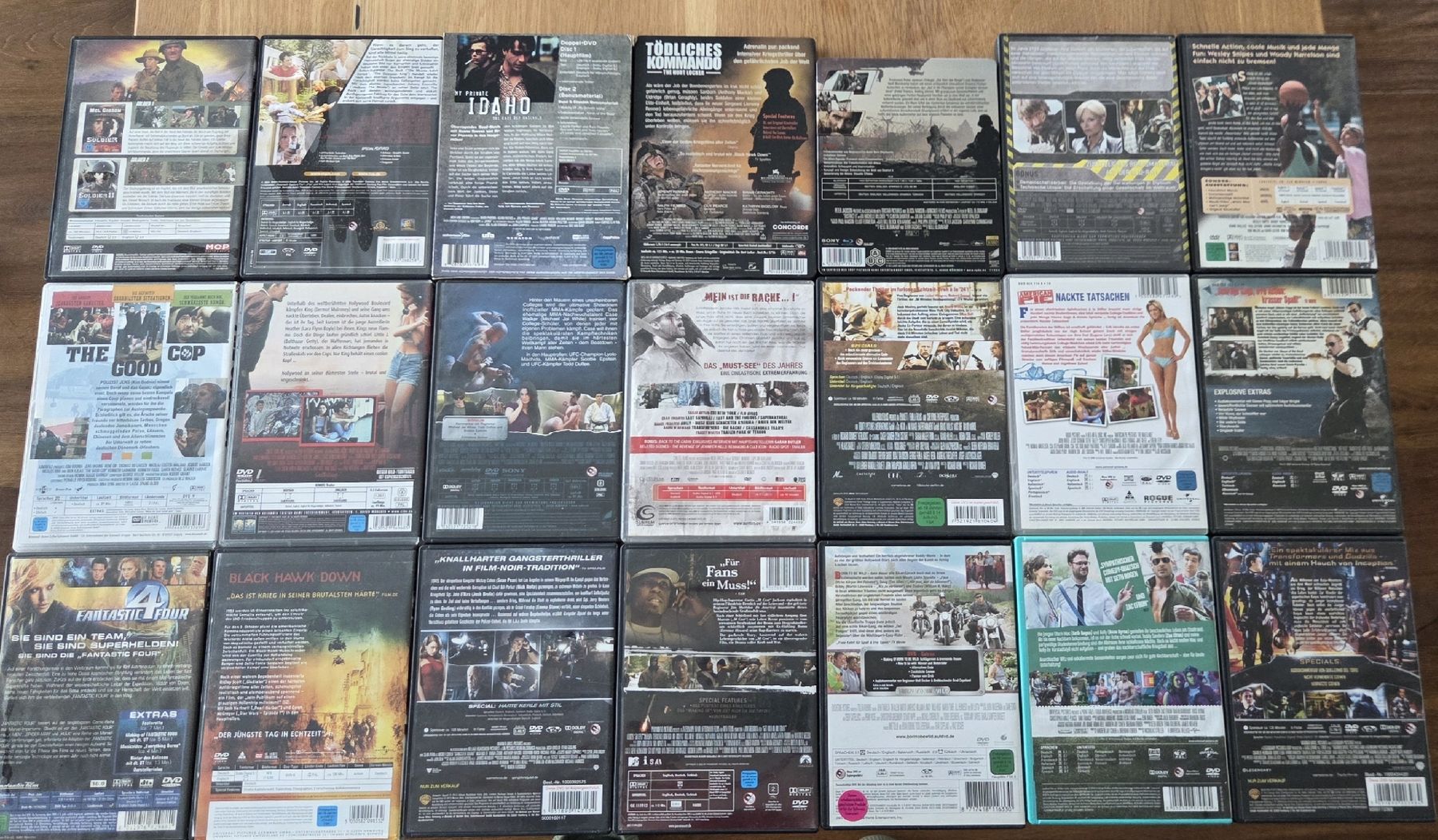 Tutti i DVDs: DVD-Sammlung diverse Filme – Usato da Rüeggisberg venduto da pirelli_01 1