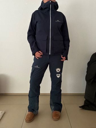Amundsen Sports Damen Skianzug Peak Gr. L – Navy / Blau