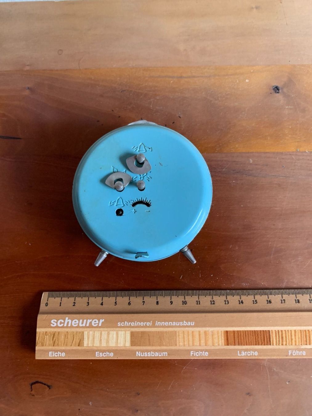 Wecker: Aniker alter Metall Joly Wecker – Gebraucht aus Arch von seil819 1