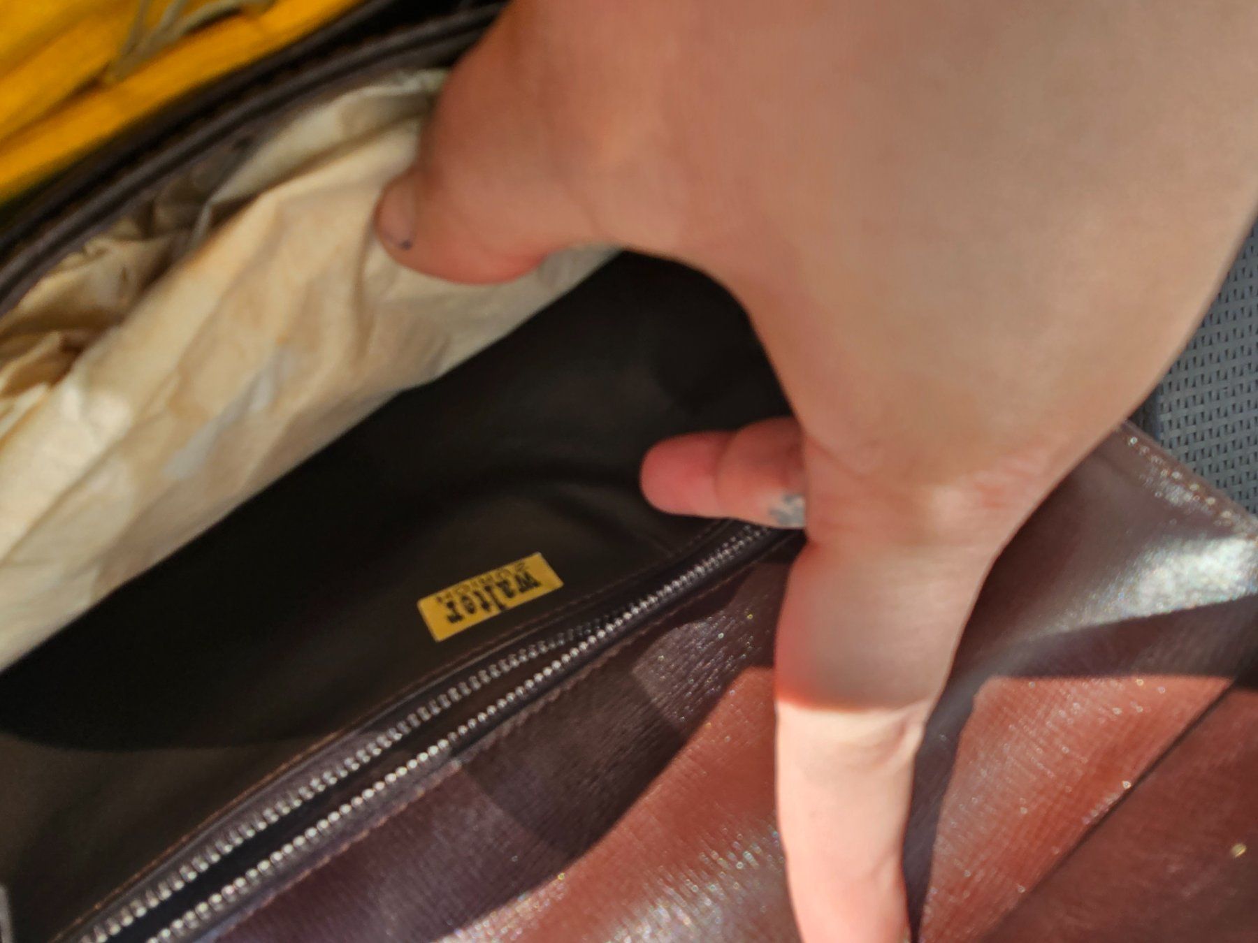 Taschen: Vintage Kroko Tasche Top Zustand – Neu und originalverpackt aus Zürich von Melossoap 3