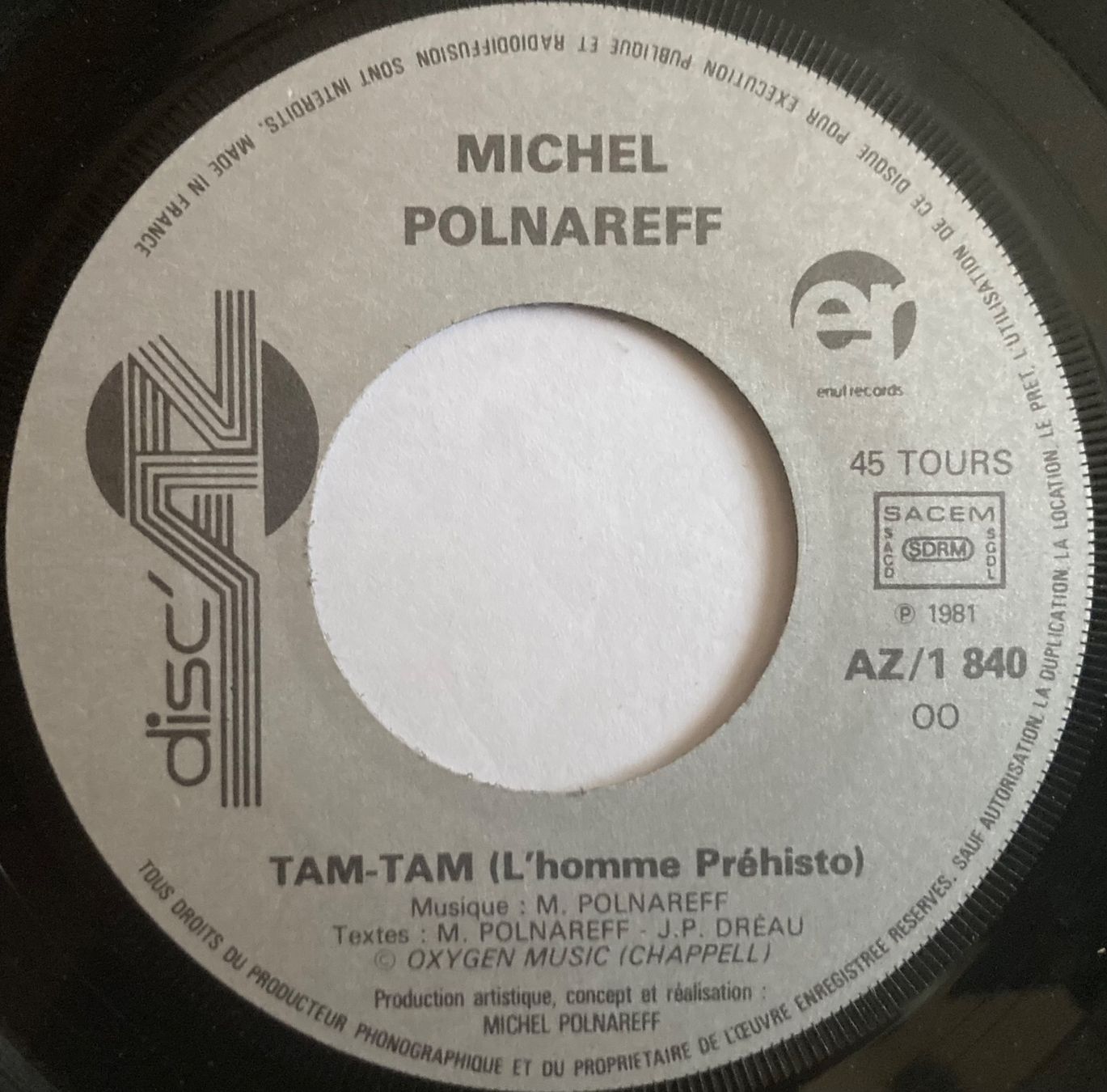 Dischi in vinile: MICHEL POLNAREFF - JE T'AIME – Usato da Poliez-Pittet venduto da Newtown-Records 2