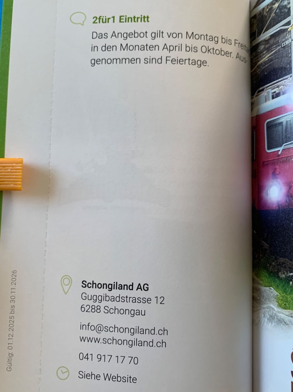 Buoni: Schongiland 2für1 Eintritt – Nuovo (secondo la descrizione) da Wildegg venduto da Elefant42 1