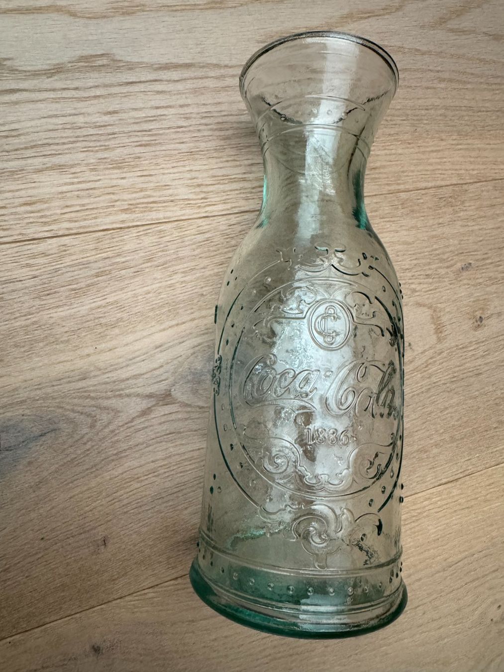 Caraffe: Neue Coco-Cola Karaffe / Vase **NEU** – Nuovo (secondo la descrizione) da Siebnen venduto da Trans-Am 1