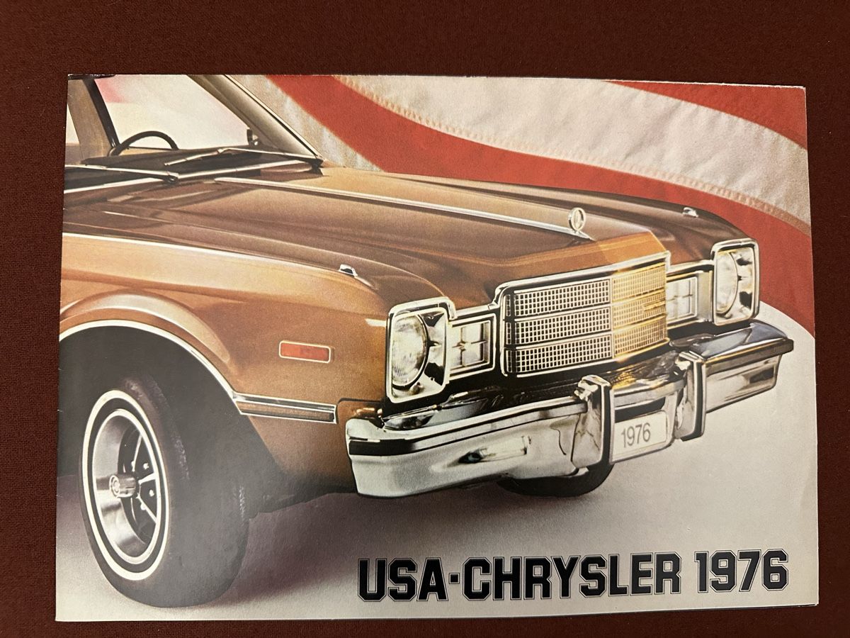 Chrysler Documenti: 1976 Chrysler Prospekt. Alle Typen. – Usato da Bern venduto da 3636-agb