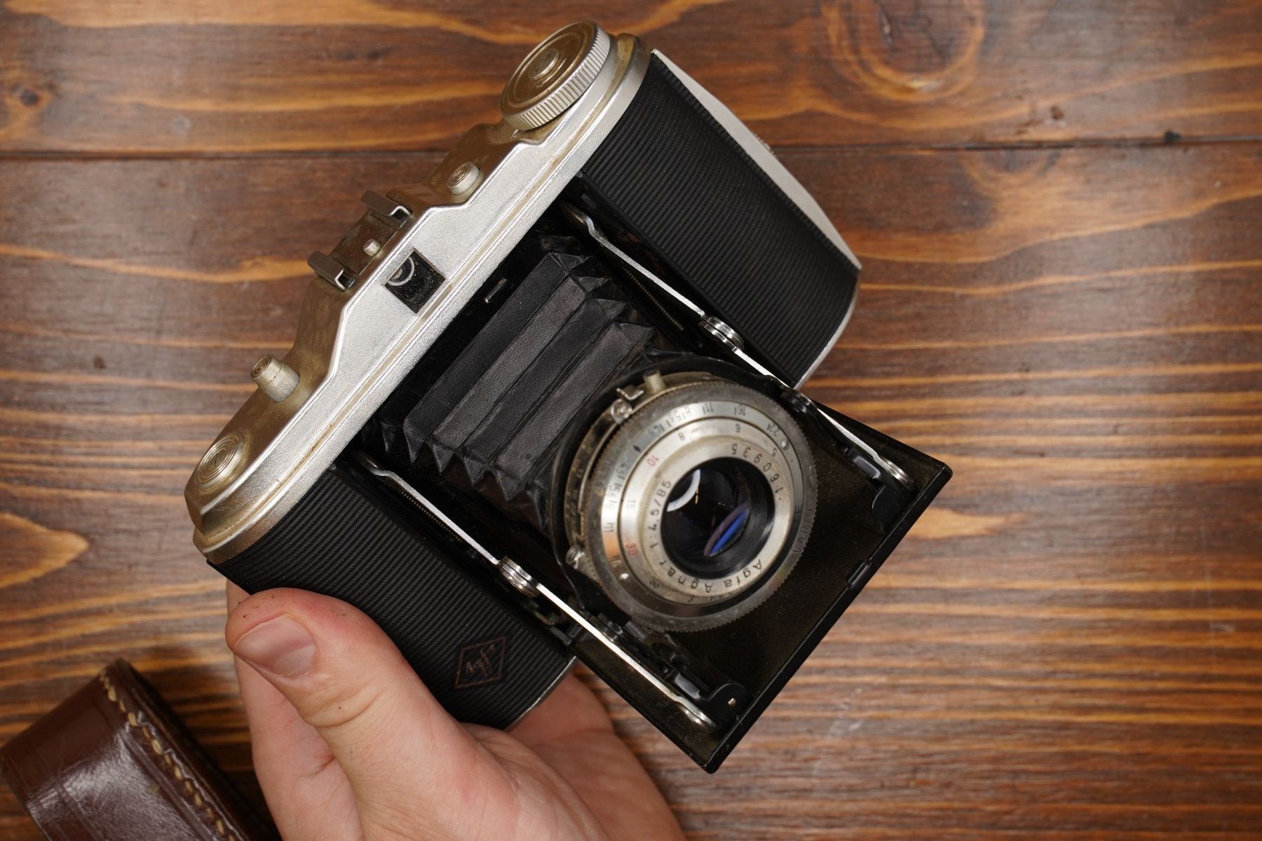 Agfa Fotocamera: Agfa Isolette I 6x6 mit Case – Usato da Bern venduto da FotoStrobo.ch_Outlet 2