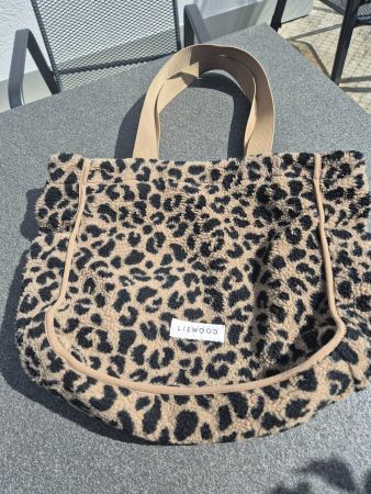 Neuwertige grosse Liewood Teddy Leopard Tasche