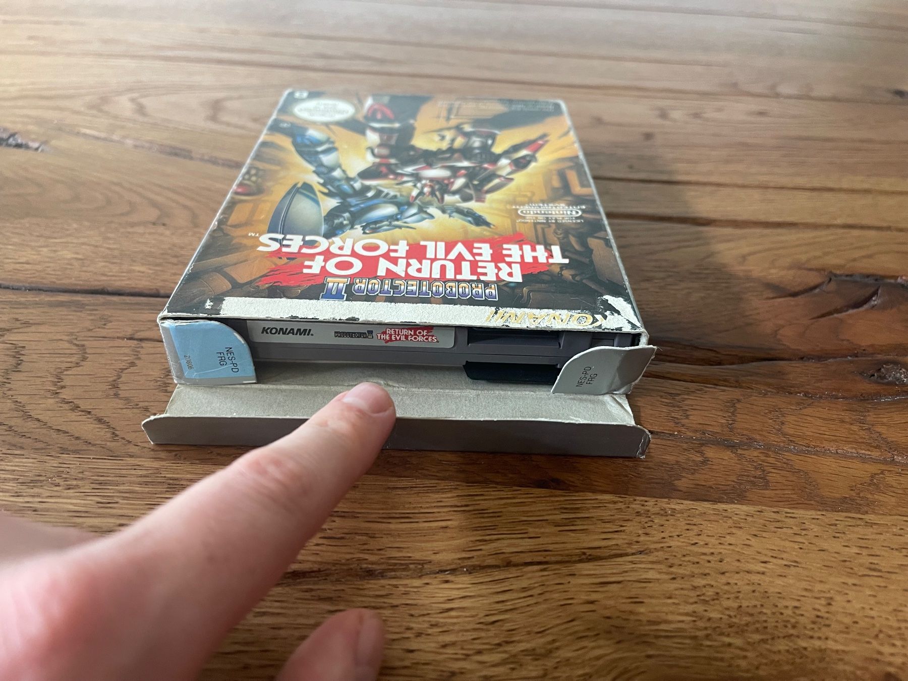 Nintendo Giochi: Probotector II - Return of the Evil Forces Nintendo selten ! – Usato da Zuerich venduto da Dorsi 5