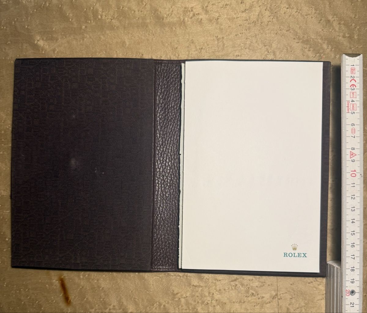 Blocchi: Titel Rolex Block Notes, Ref. 71.06.55 – bordeaux – Usato da Bissone venduto da lud_zw5m 2