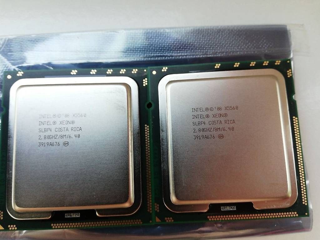Composants électroniques: Intel xeon X5560 matched pair – D'occasion à Hergiswil NW par luc_b5pz