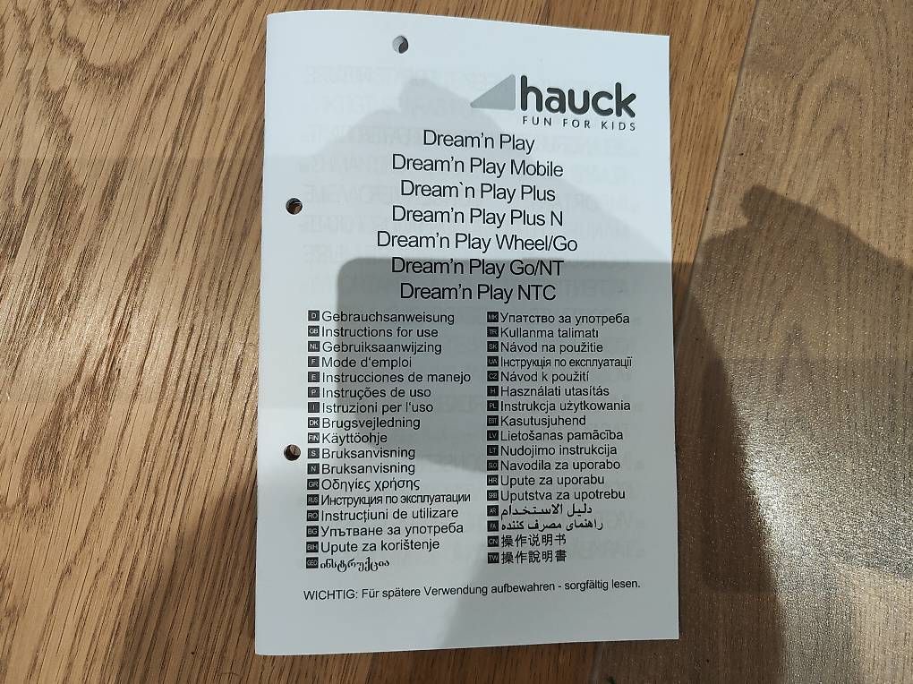 Letti: Hauck Reisebett  – Usato da Ennetmoos venduto da Dan-theMan 4